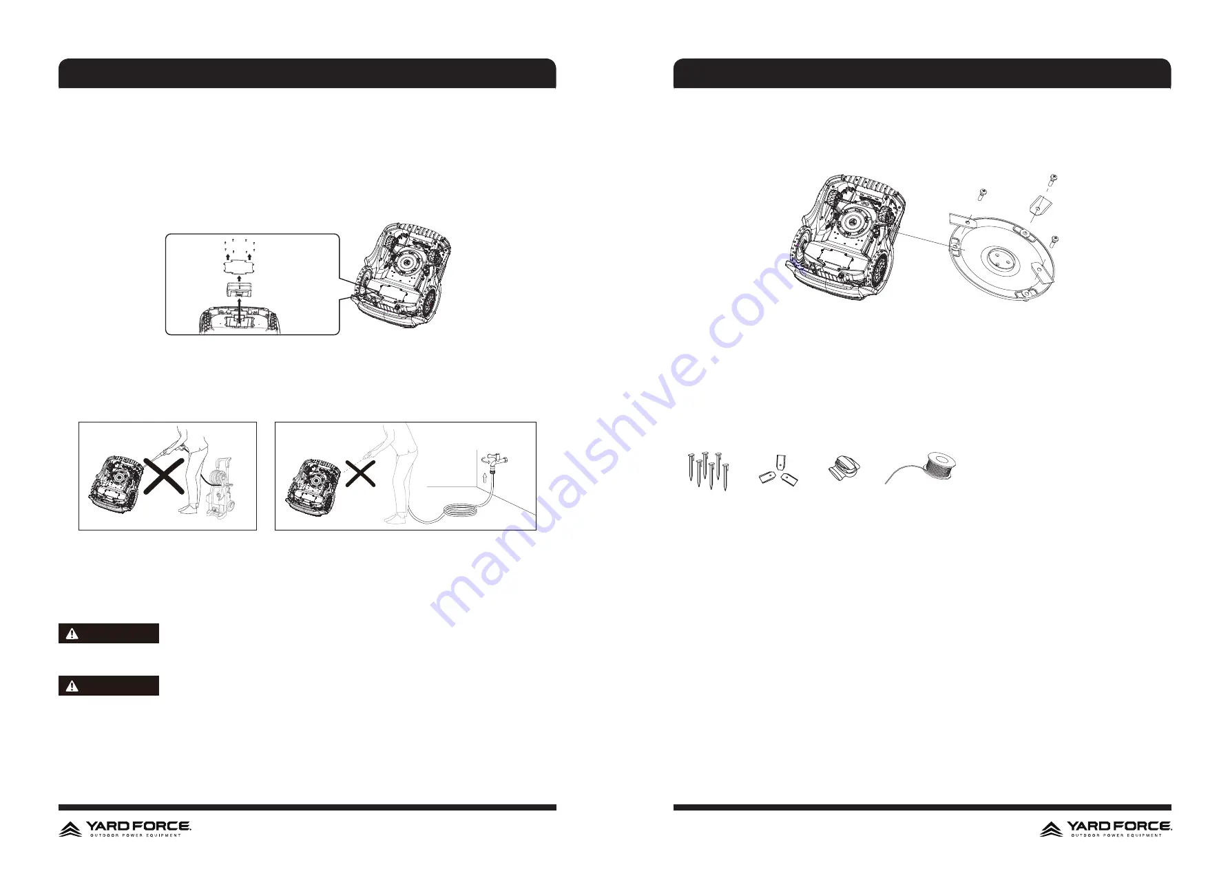 Yard force Revola X4E Скачать руководство пользователя страница 14