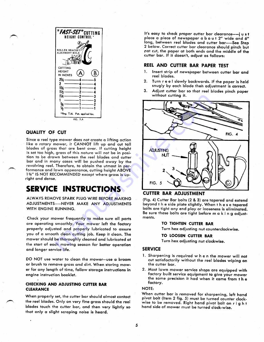 Yard-Man 1050-5 Owners Operating Manual And Parts List Download Page 4