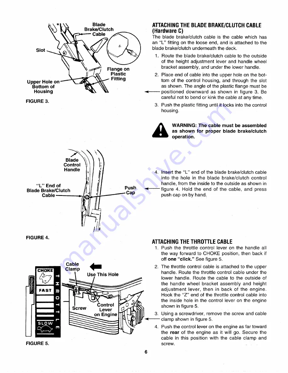 Yard-Man 122898B Скачать руководство пользователя страница 6