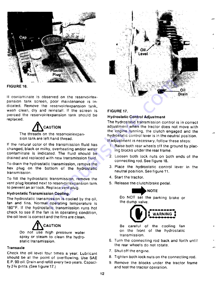 Yard-Man 132-050A Owner'S Manual Download Page 12