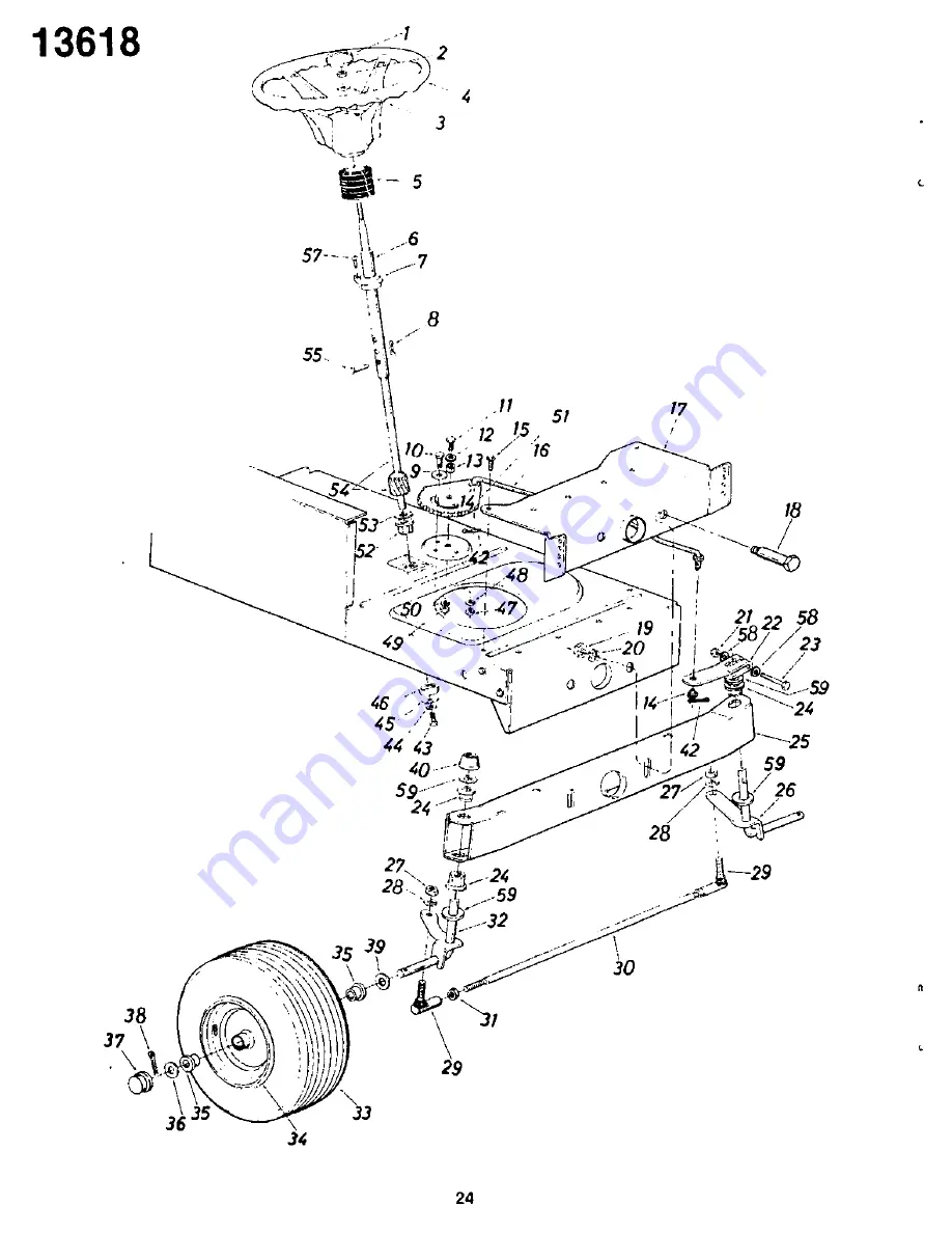 Yard-Man 13618SP Owner'S Manual Download Page 24