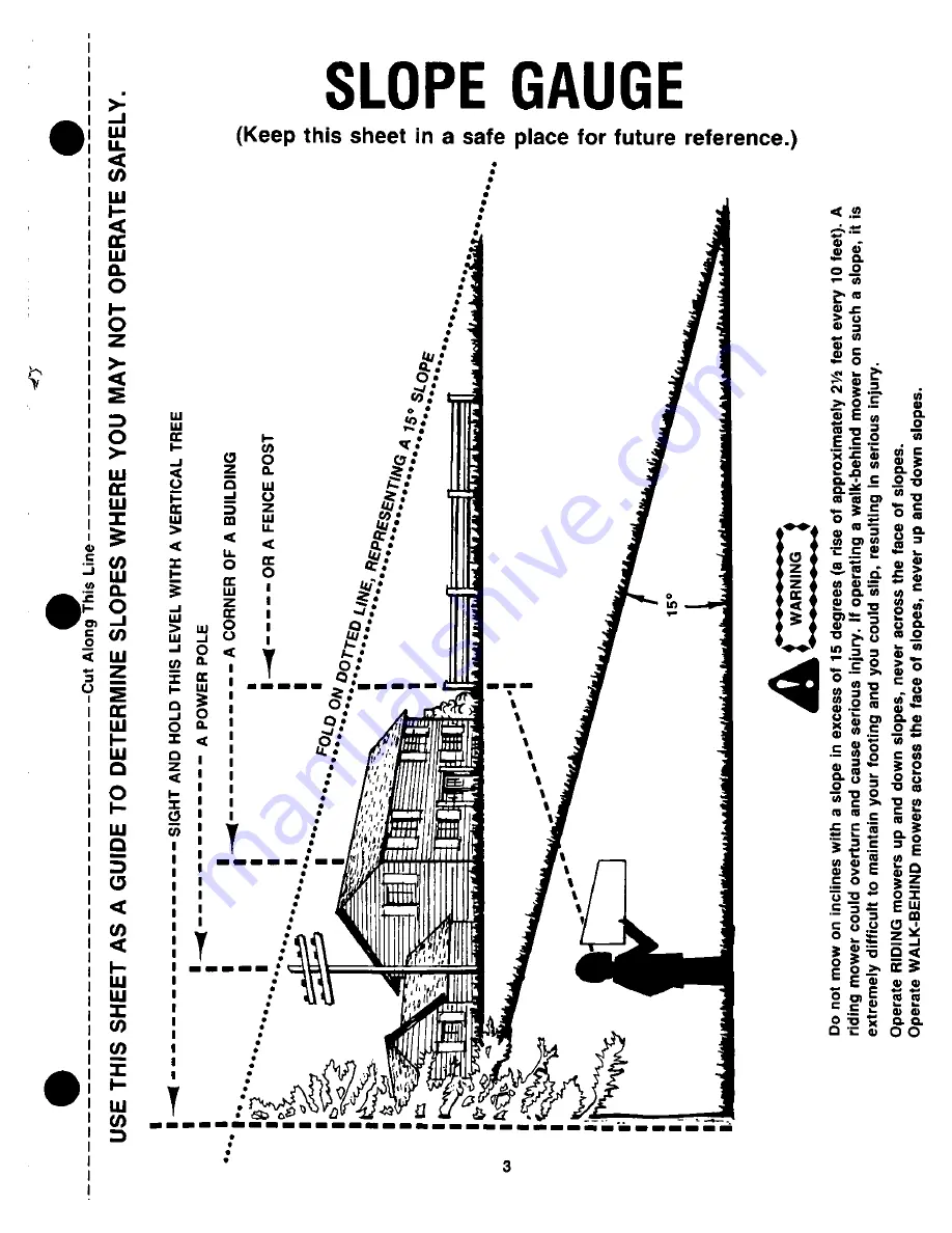 Yard-Man 13665 Owner'S Manual Download Page 3