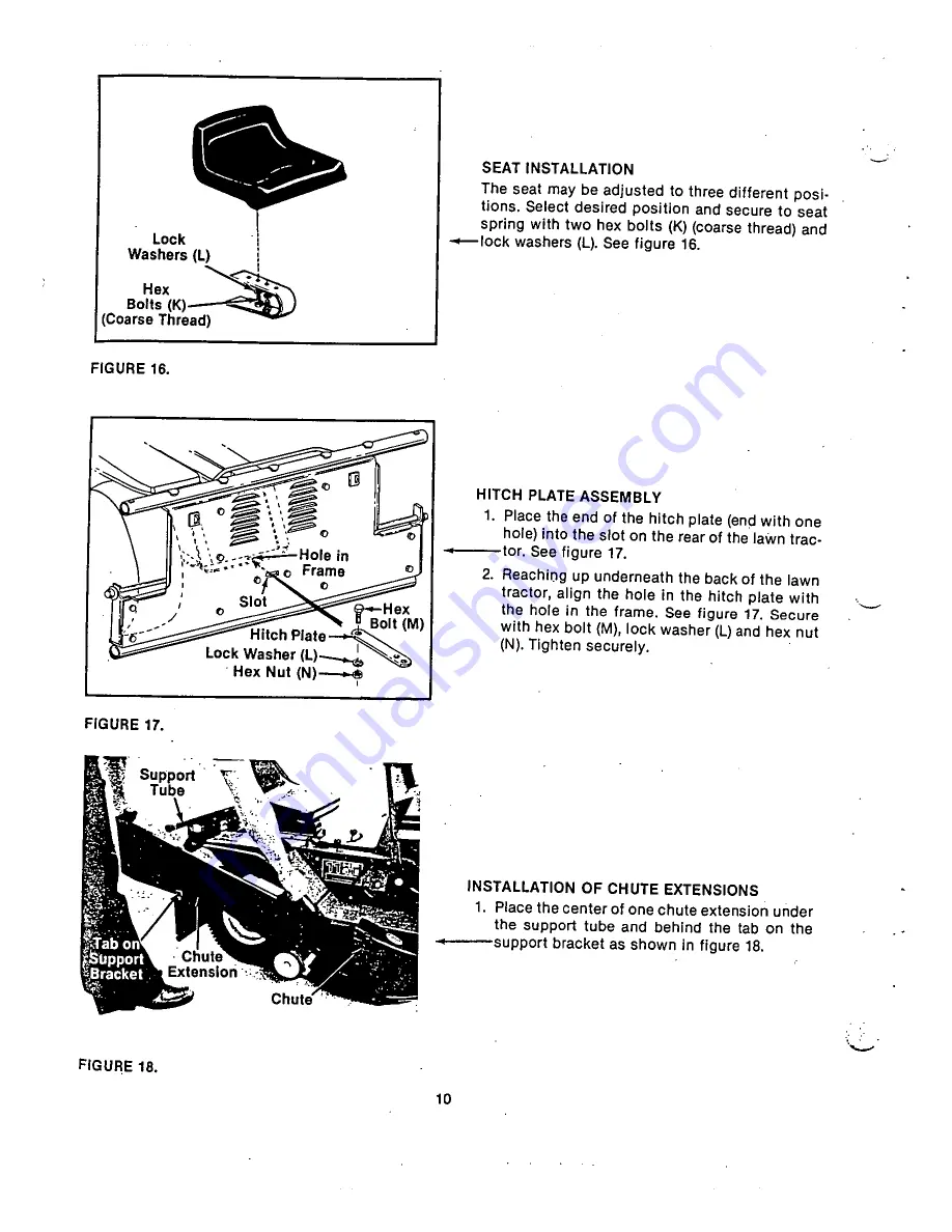 Yard-Man 13699U Owner'S Manual Download Page 10