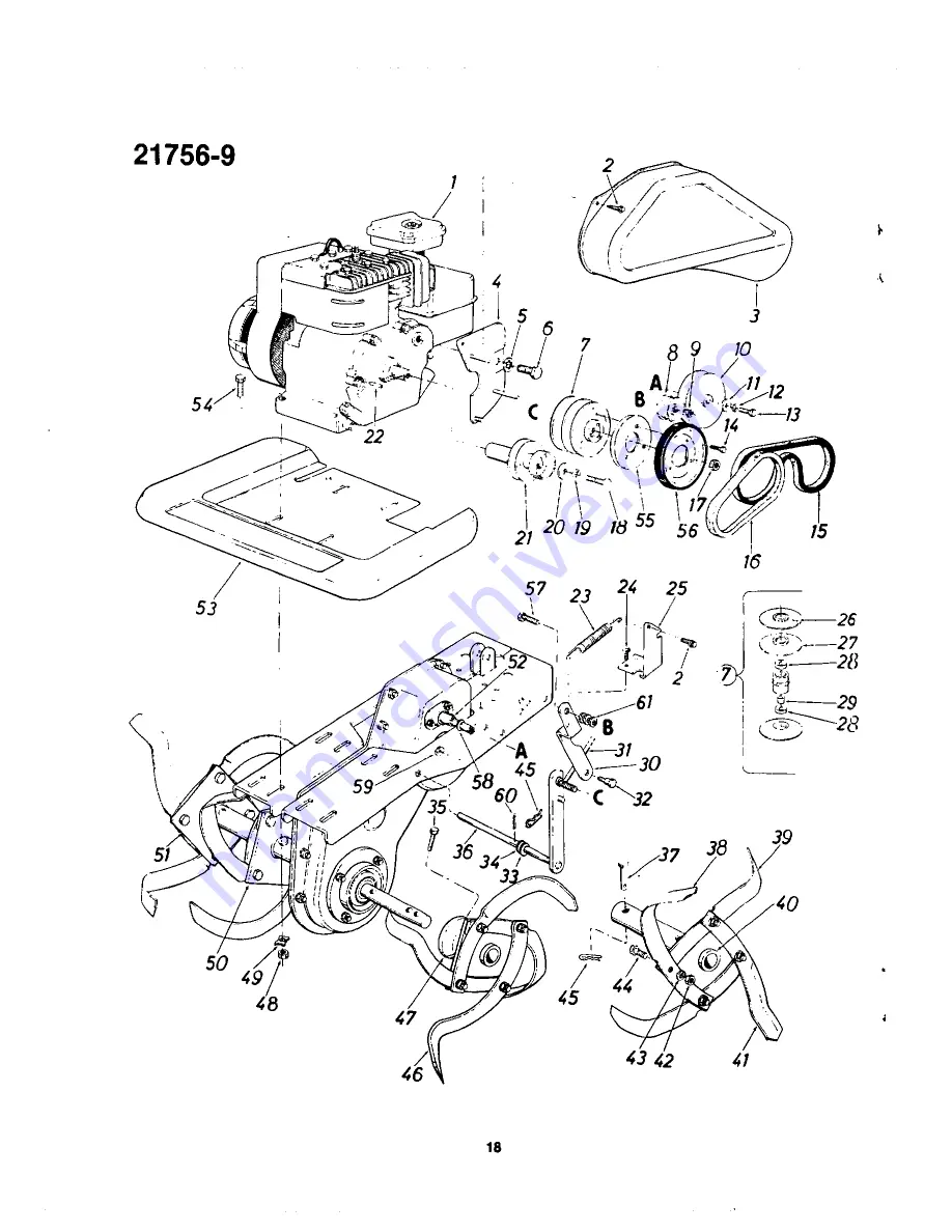 Yard-Man 21756-9 Owner'S Manual Download Page 18