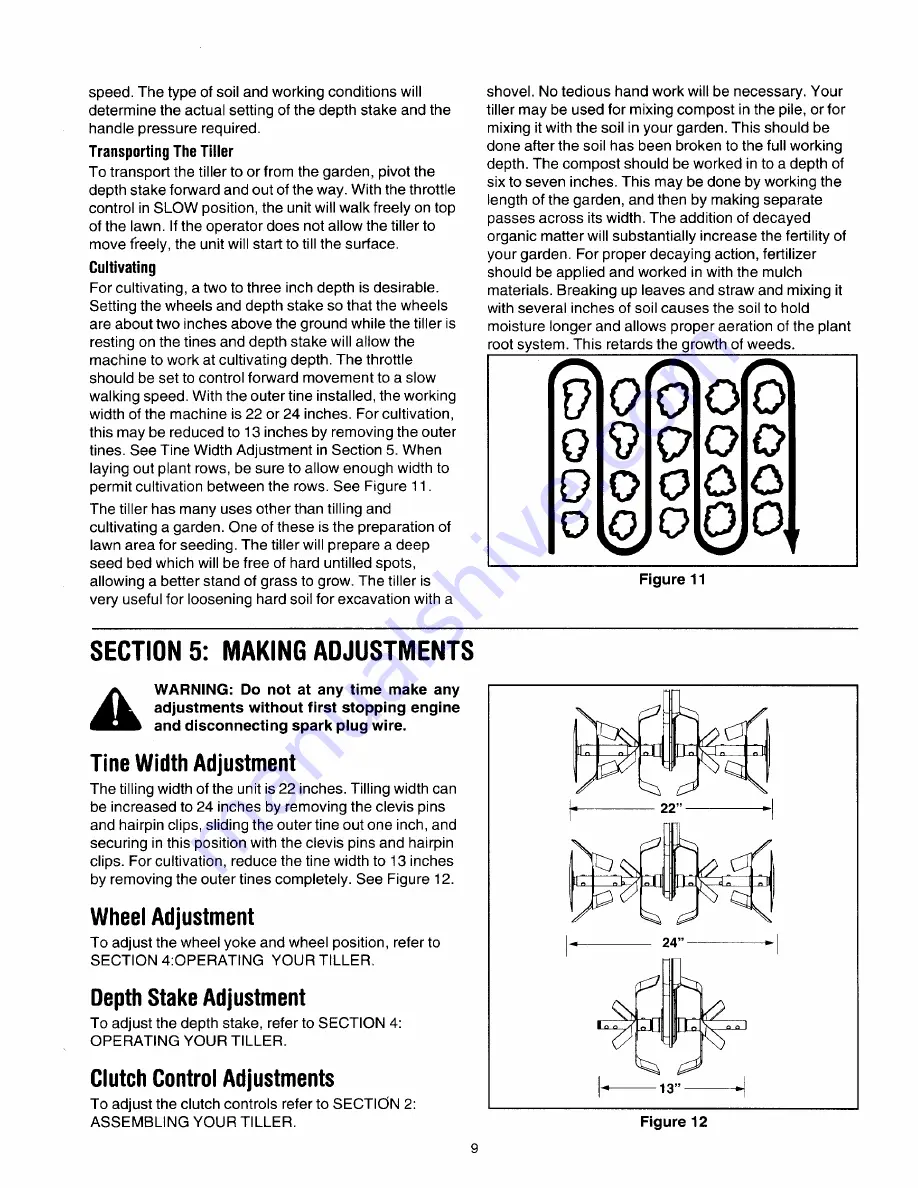 Yard-Man 21A-394-401 Operator'S Manual Download Page 9