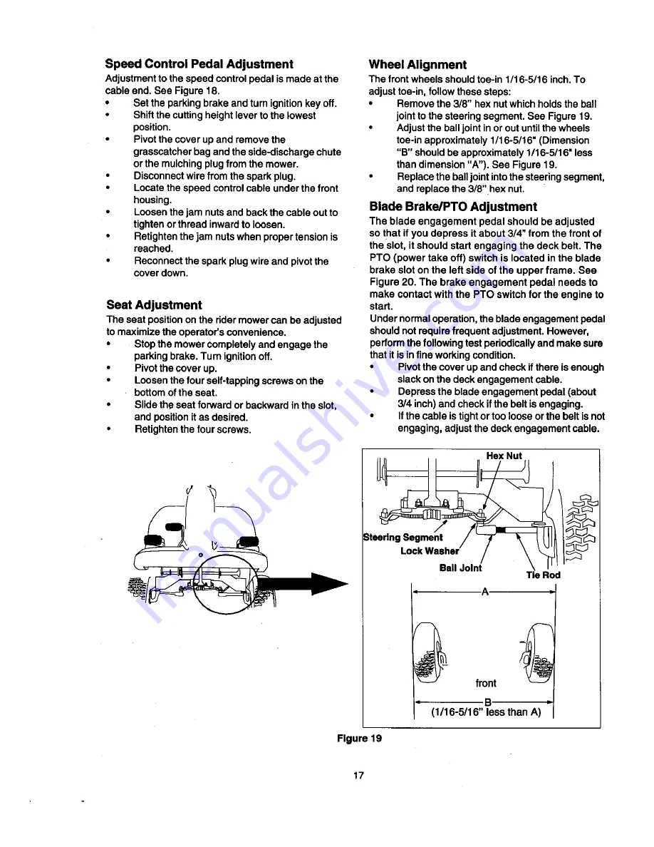 Yard-Man 247.270170 Operator'S Manual Download Page 17