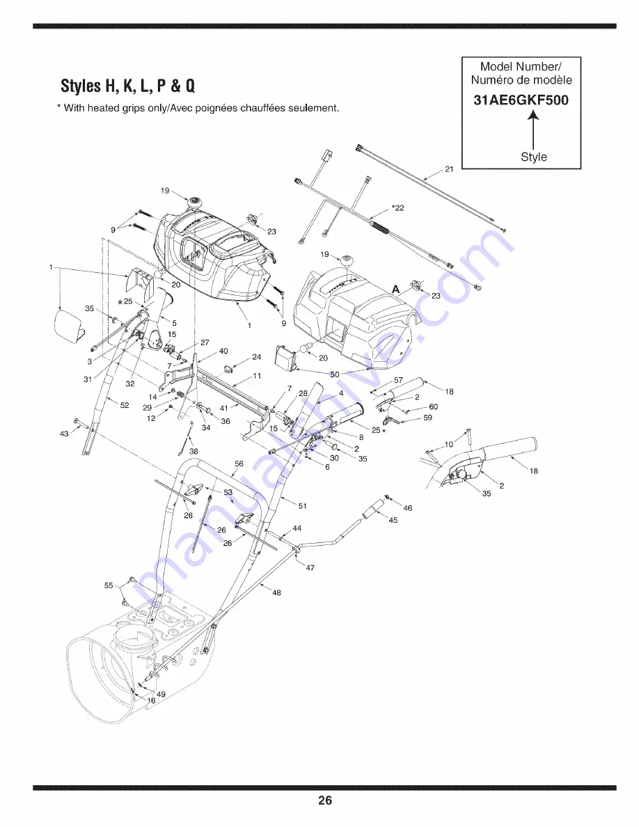 Yard-Man 31AE6GKF500 Скачать руководство пользователя страница 26