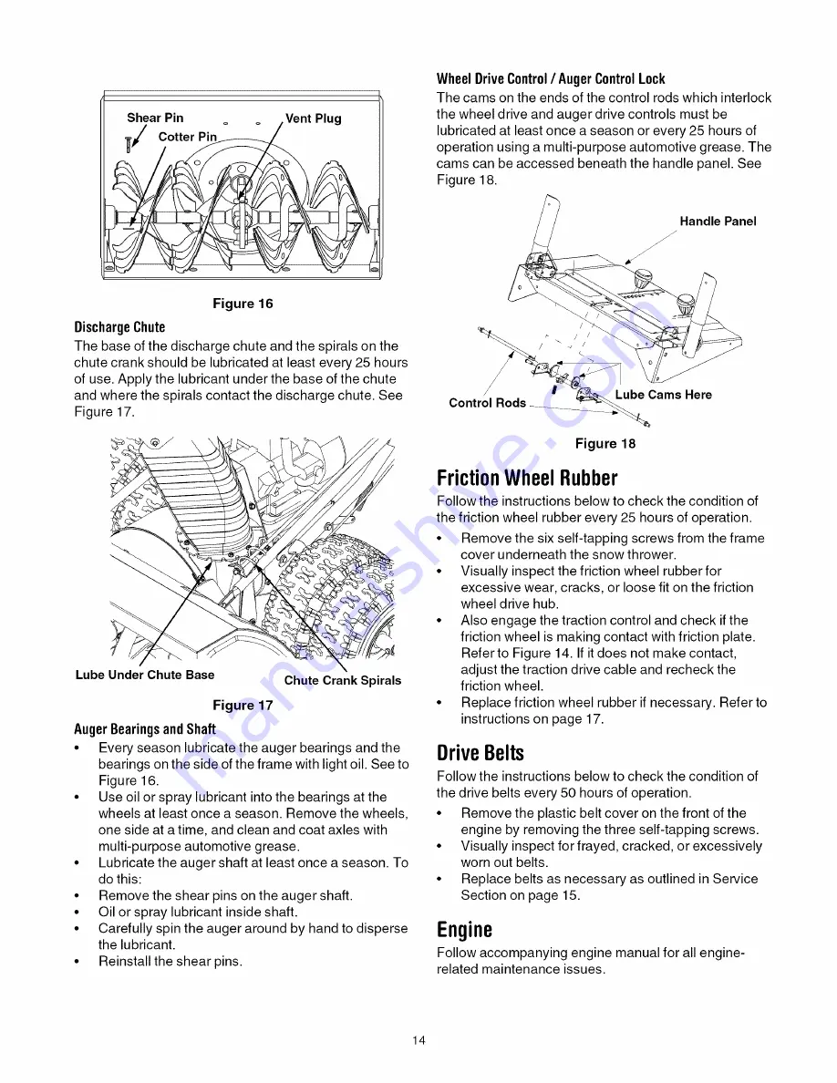 Yard-Man 31AE9P3I801 Operator'S Manual Download Page 14