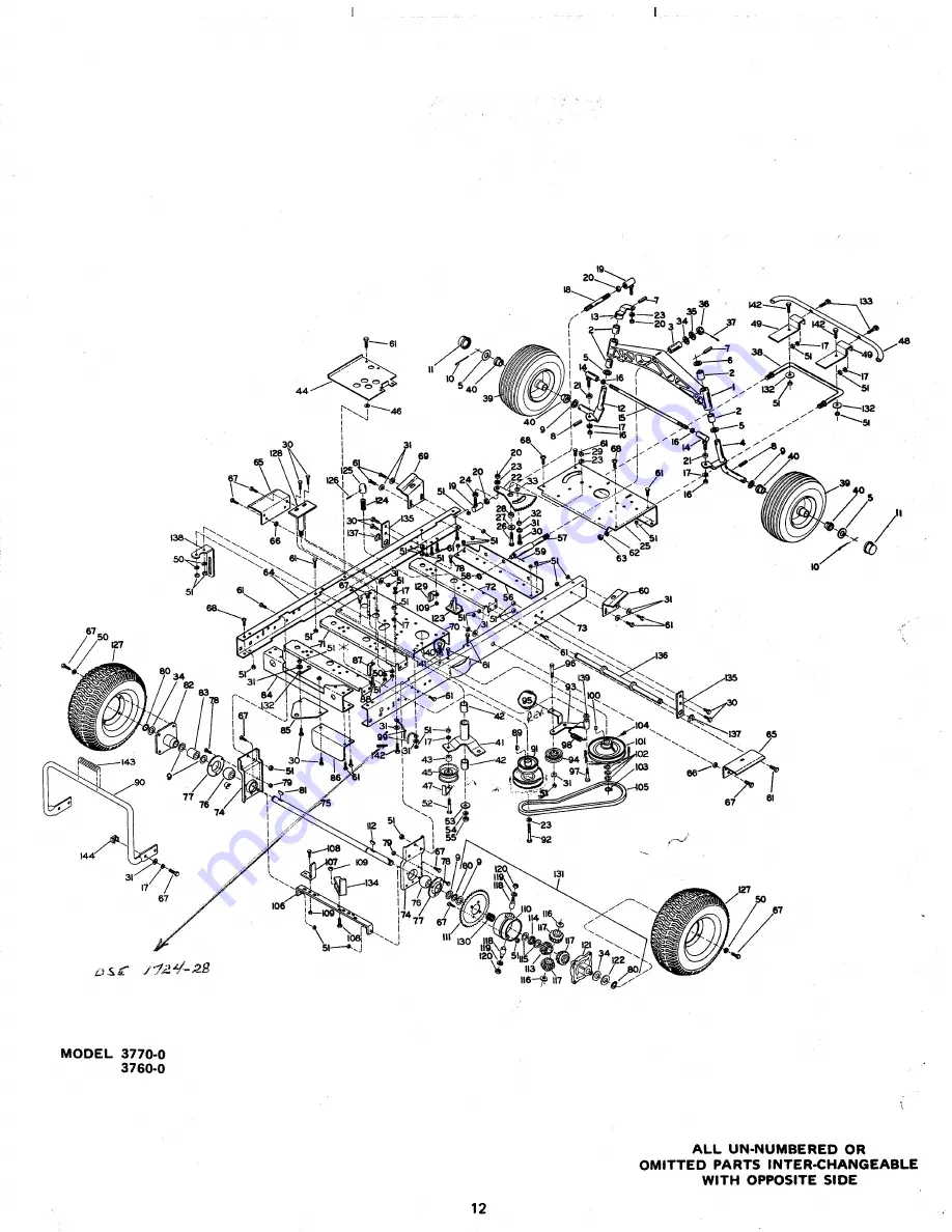 Yard-Man 3760-0 Скачать руководство пользователя страница 12