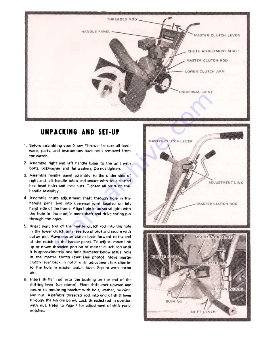 Yard-Man 7100-2 Operating Manual And Parts List Download Page 4