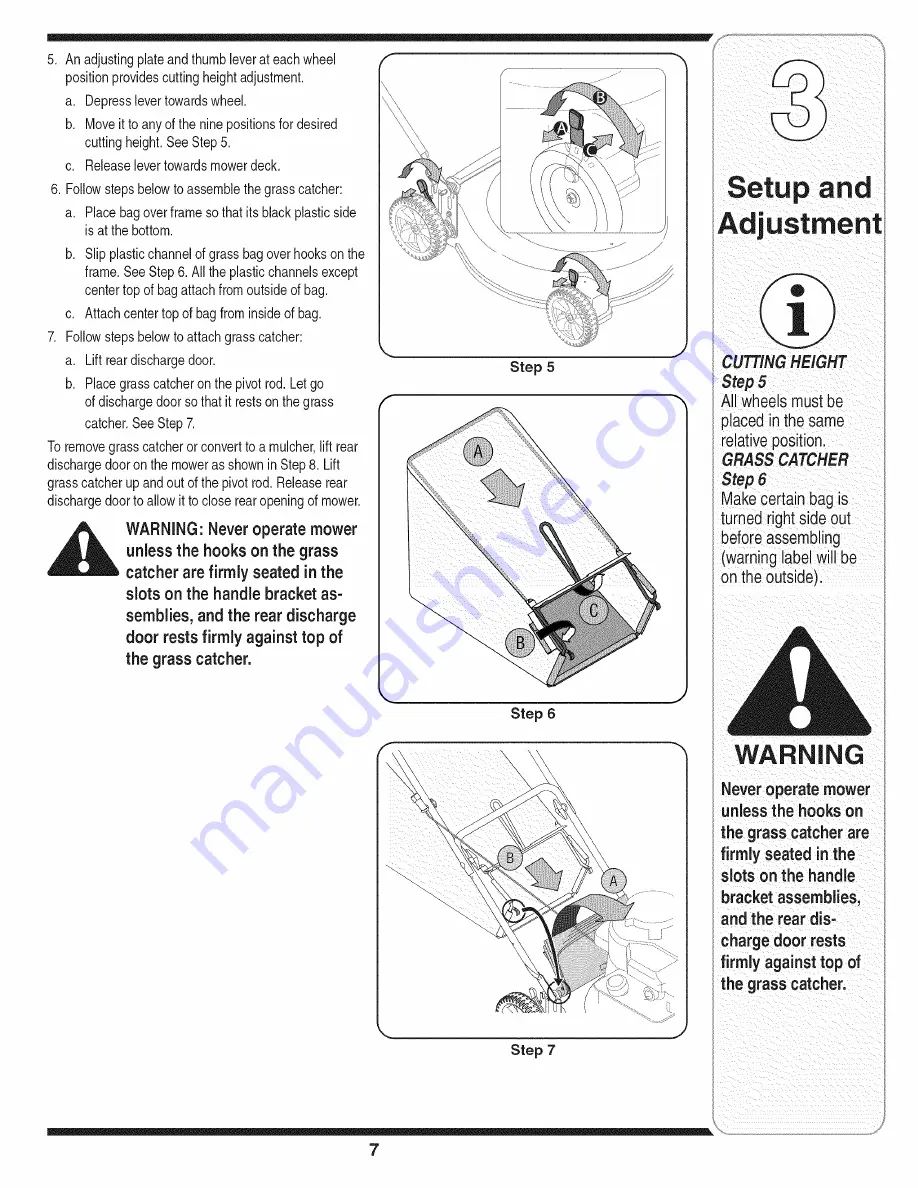 Yard-Man Model Series 420 Operator'S Manual Download Page 7