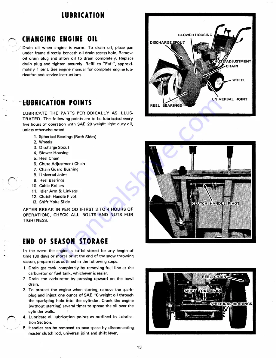 Yard-Man Yard-Man 7090-1 Operating And Parts Manual Download Page 12