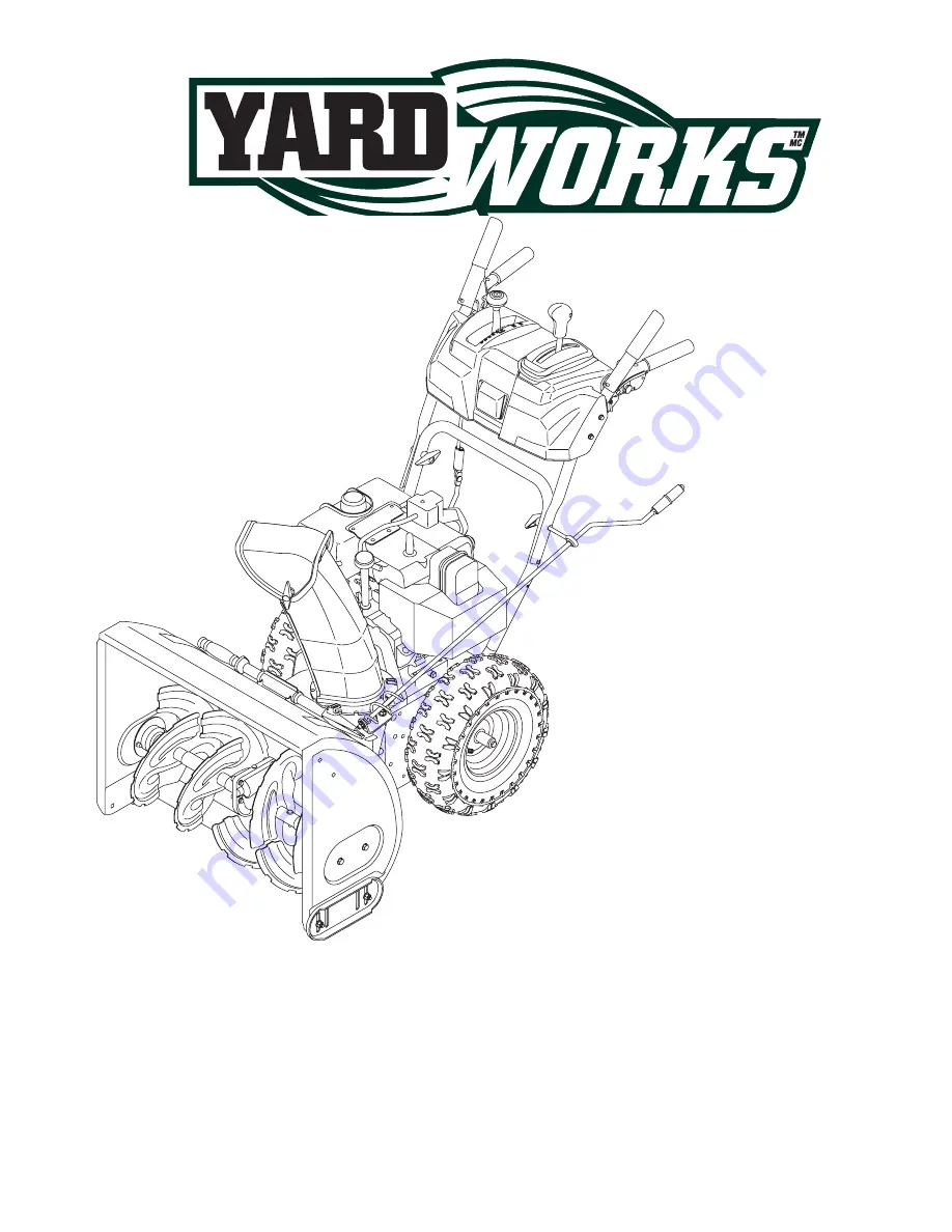 Yard Works 060-3754-4 Owner'S Manual Download Page 1