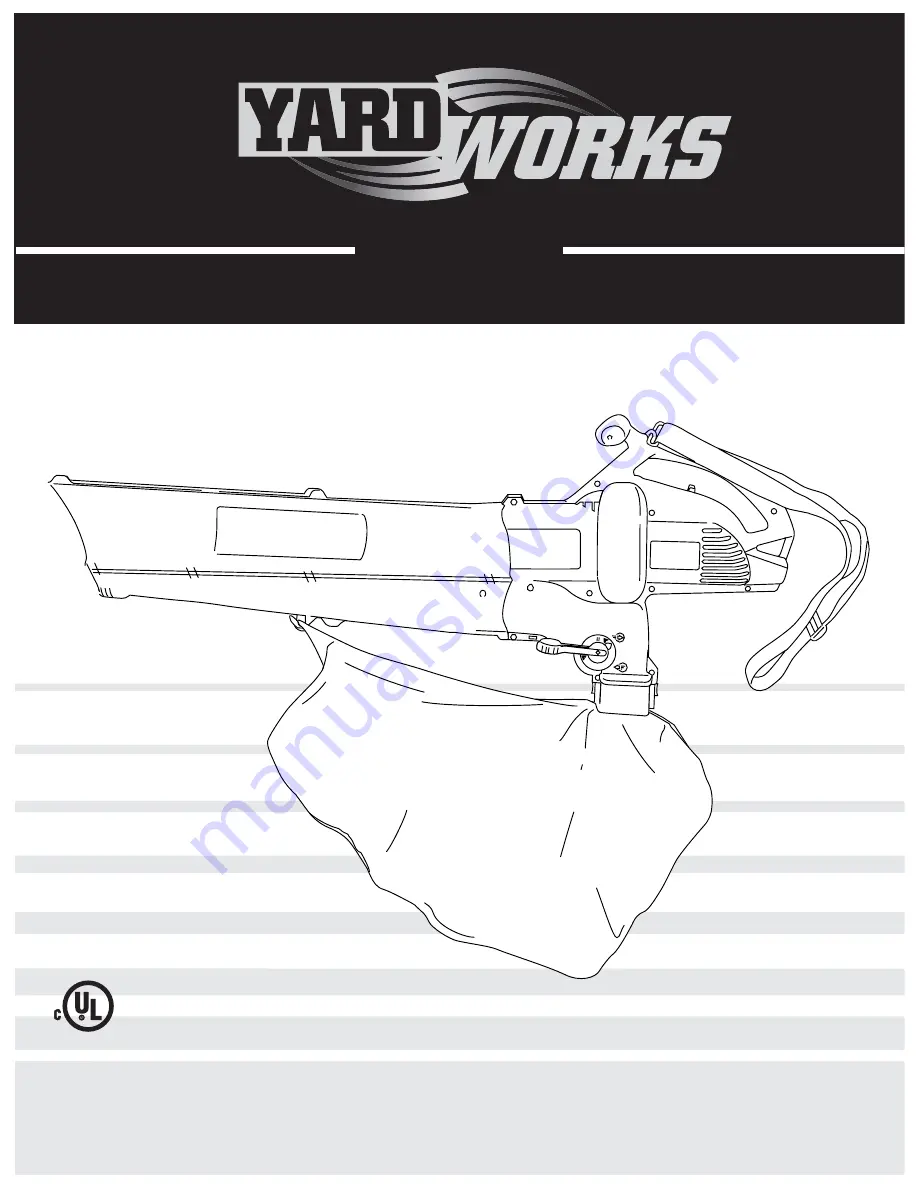 Yard Works 60-3856-2 Operator'S Manual Download Page 1