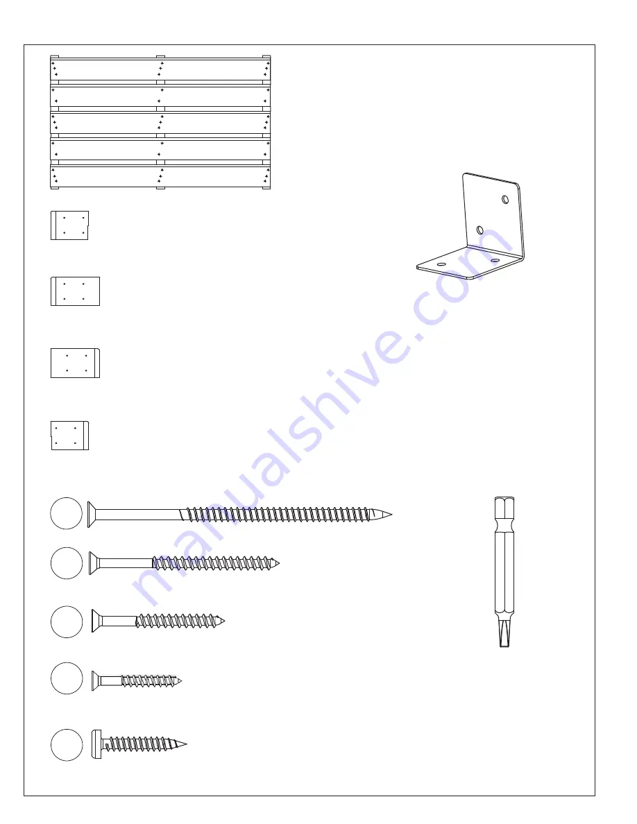 Yardistry 12 WOOD PRIVACY WALL Installation And Operating Instructions Manual Download Page 7