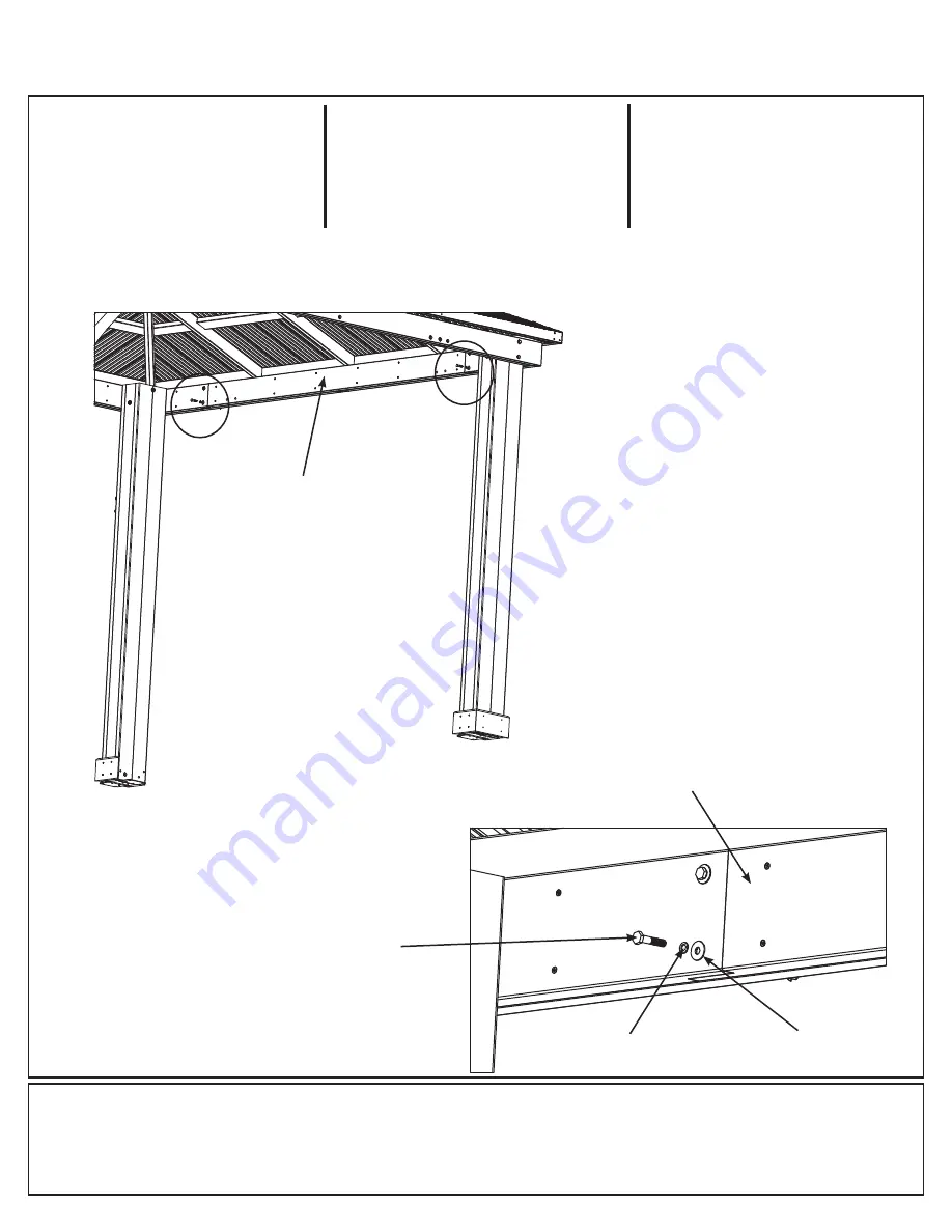 Yardistry 12 WOOD PRIVACY WALL Installation And Operating Instructions Manual Download Page 12