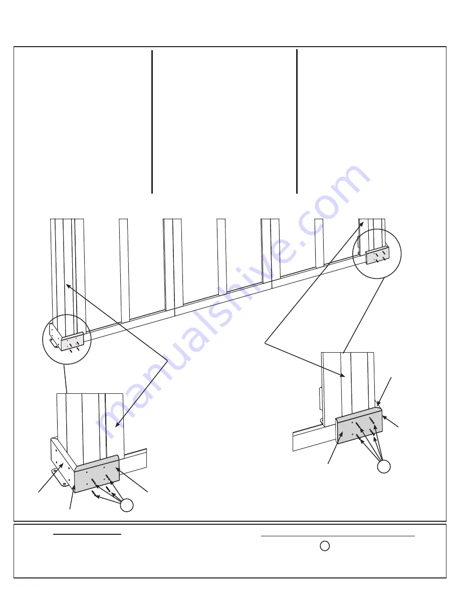 Yardistry 12 WOOD PRIVACY WALL Installation And Operating Instructions Manual Download Page 18