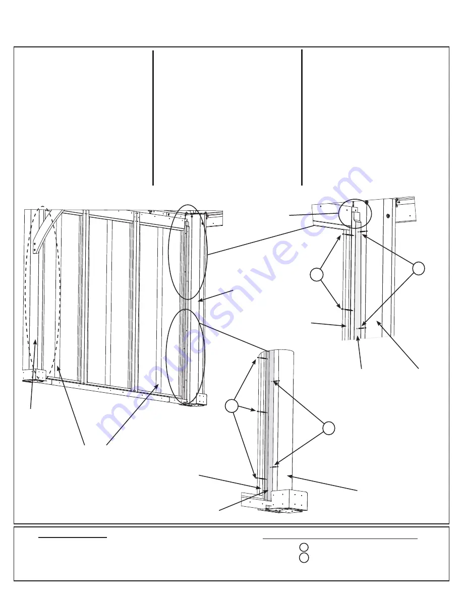 Yardistry 12 WOOD PRIVACY WALL Installation And Operating Instructions Manual Download Page 19