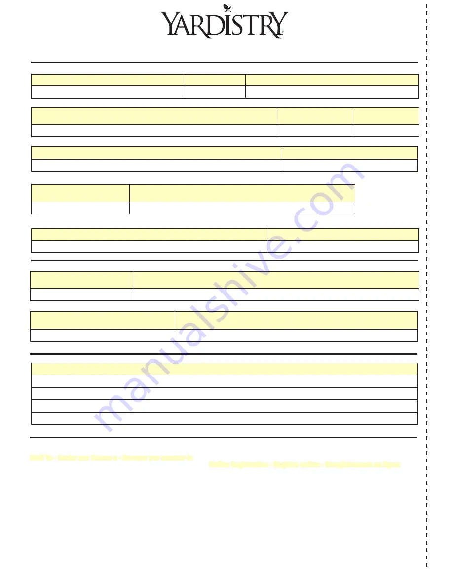 Yardistry MADISON YM11790 Installation Instructions Manual Download Page 16