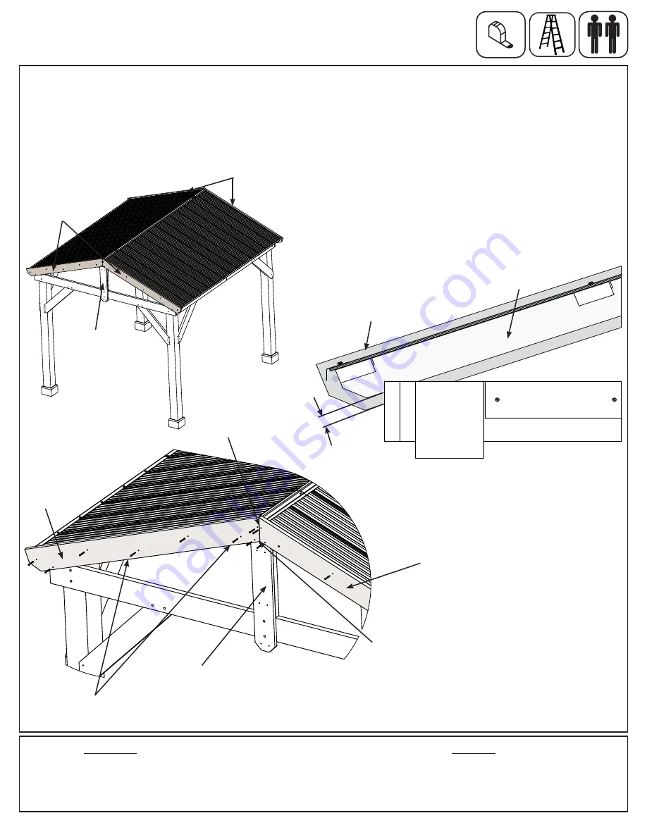 Yardistry YM11909 Installation And Operating Instructions Manual Download Page 34