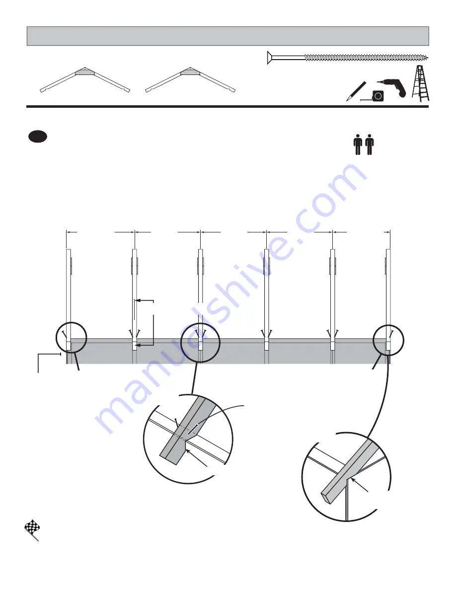 Yardline FAIRFIELD GABLE 10 x 10 Скачать руководство пользователя страница 38