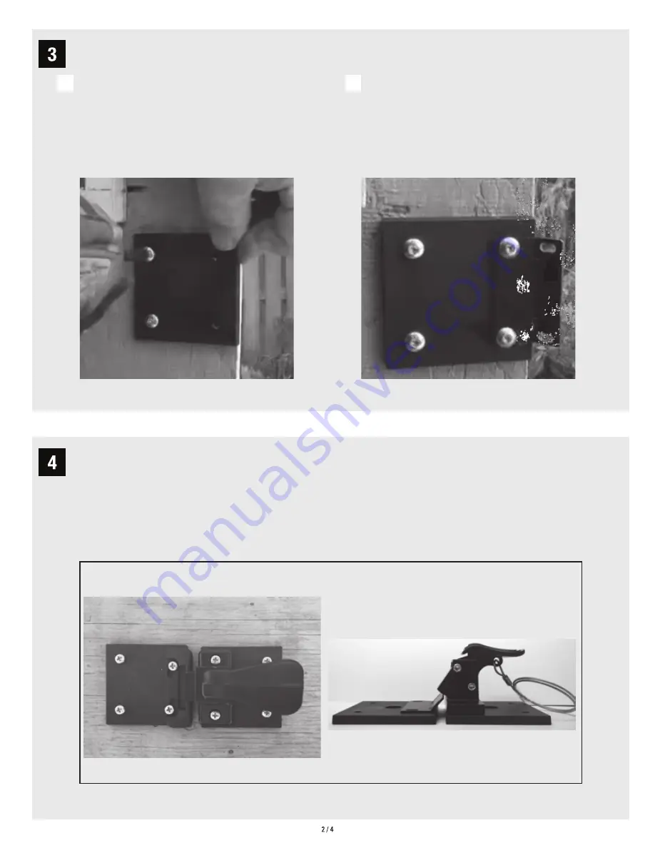 YARDLOCK SHEDLOCK Installation Manual Download Page 2