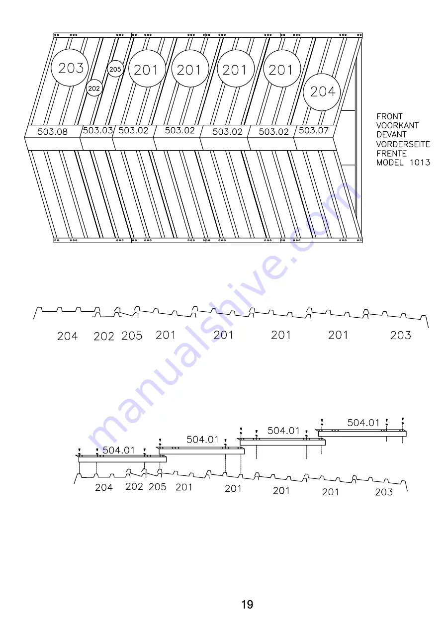 Yardmaster 1013 NY Assembly Instructions Manual Download Page 20