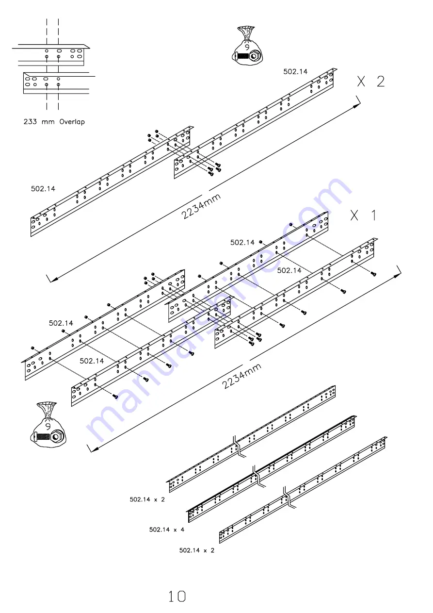 Yardmaster 108 GEYZ Assembly Instructions Manual Download Page 10