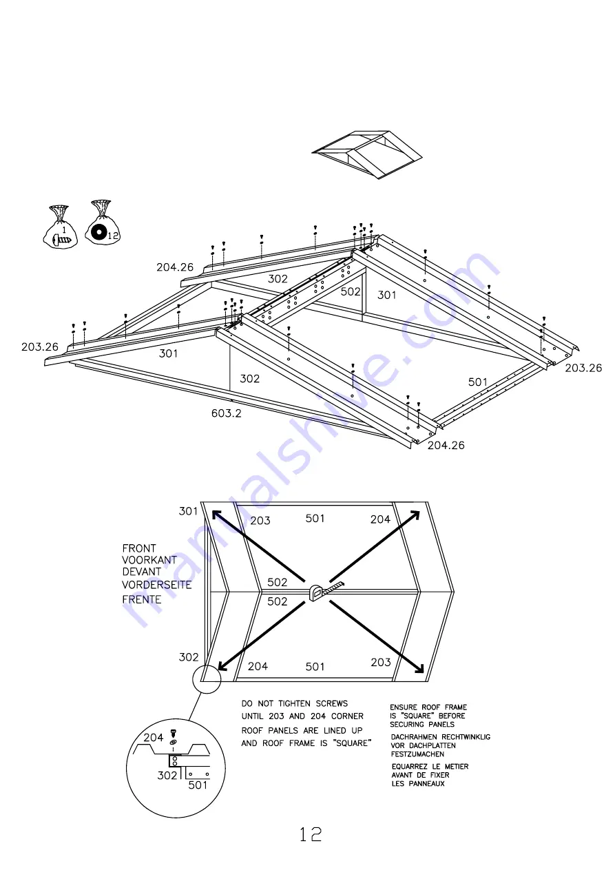 Yardmaster 63 NY NARROW Assembly Instructions Manual Download Page 13