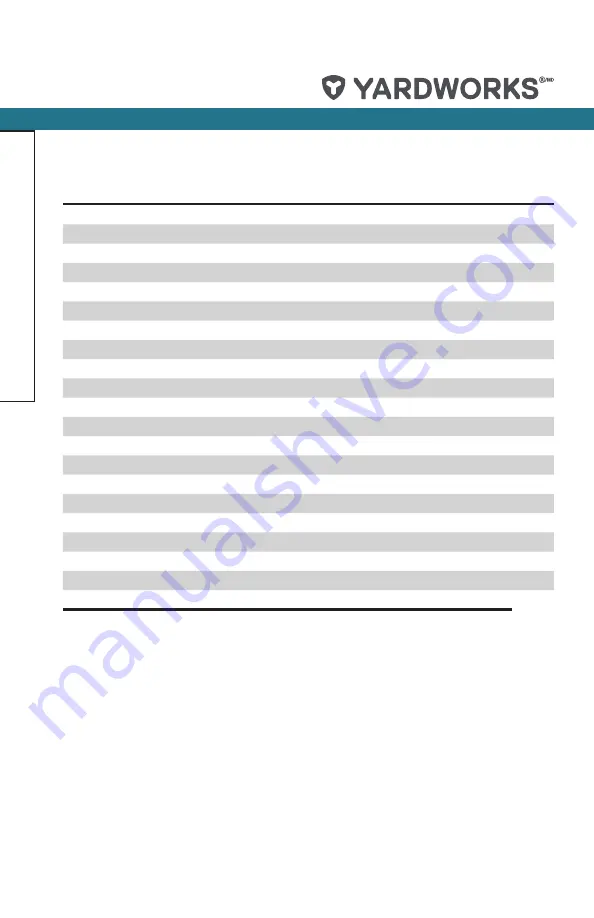 Yardworks 060-1300-6 Instruction Manual Download Page 72