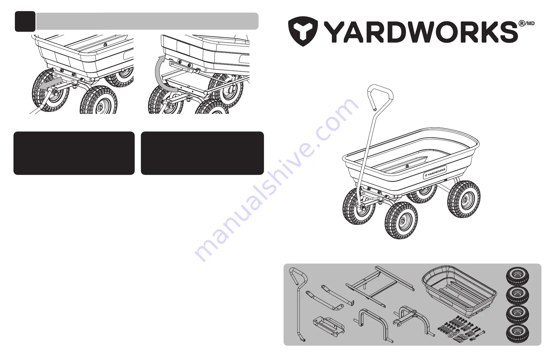 Yardworks 060-1327-4 Quick Start Manual Download Page 1