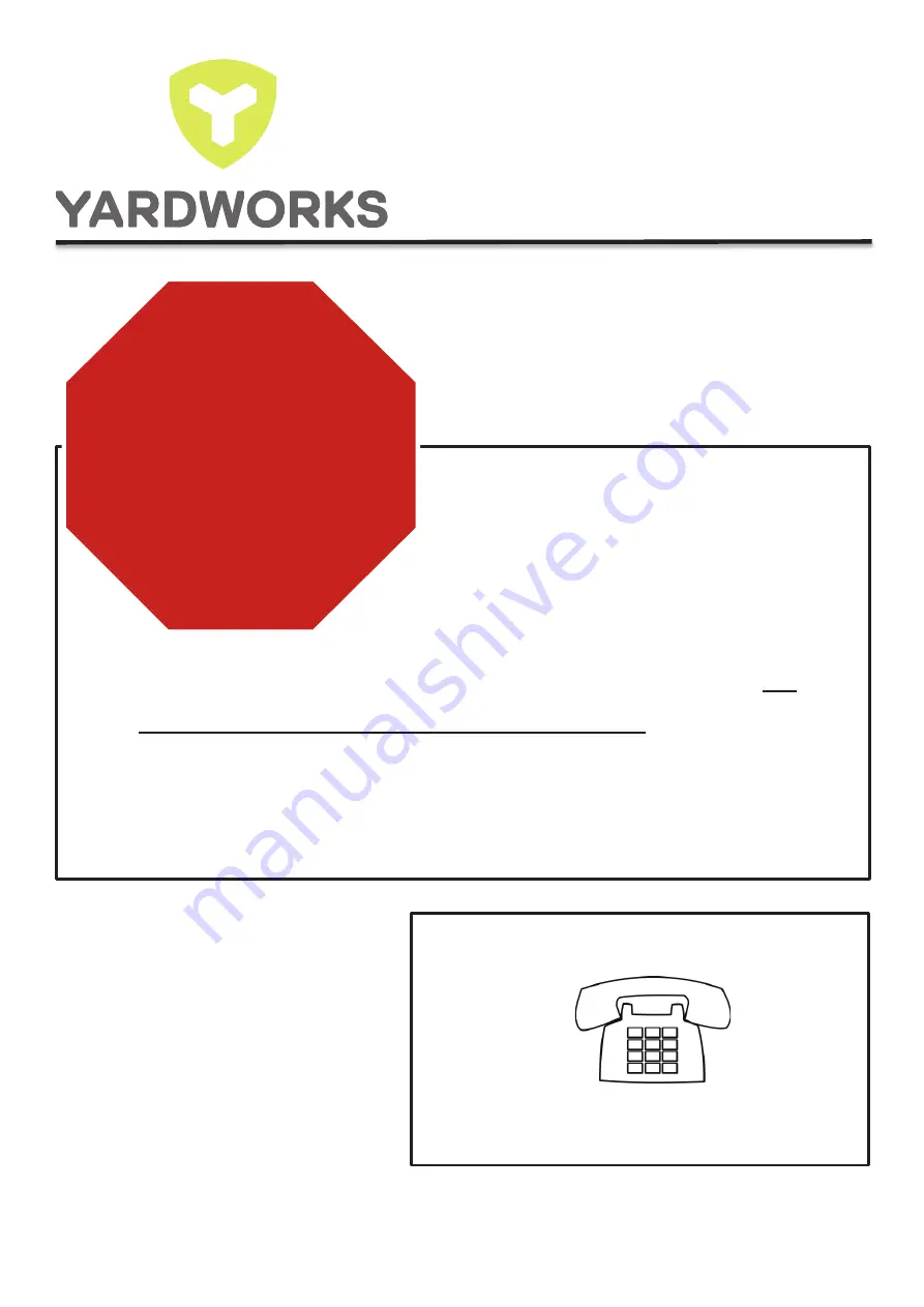 Yardworks 060-1330-4 Скачать руководство пользователя страница 2