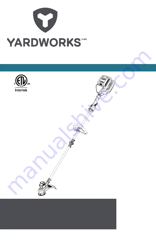 Yardworks 060-1984-8 Скачать руководство пользователя страница 1