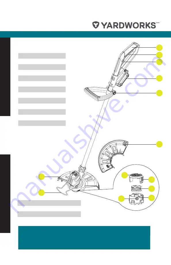 Yardworks 060-2342-0 Instruction Manual Download Page 6