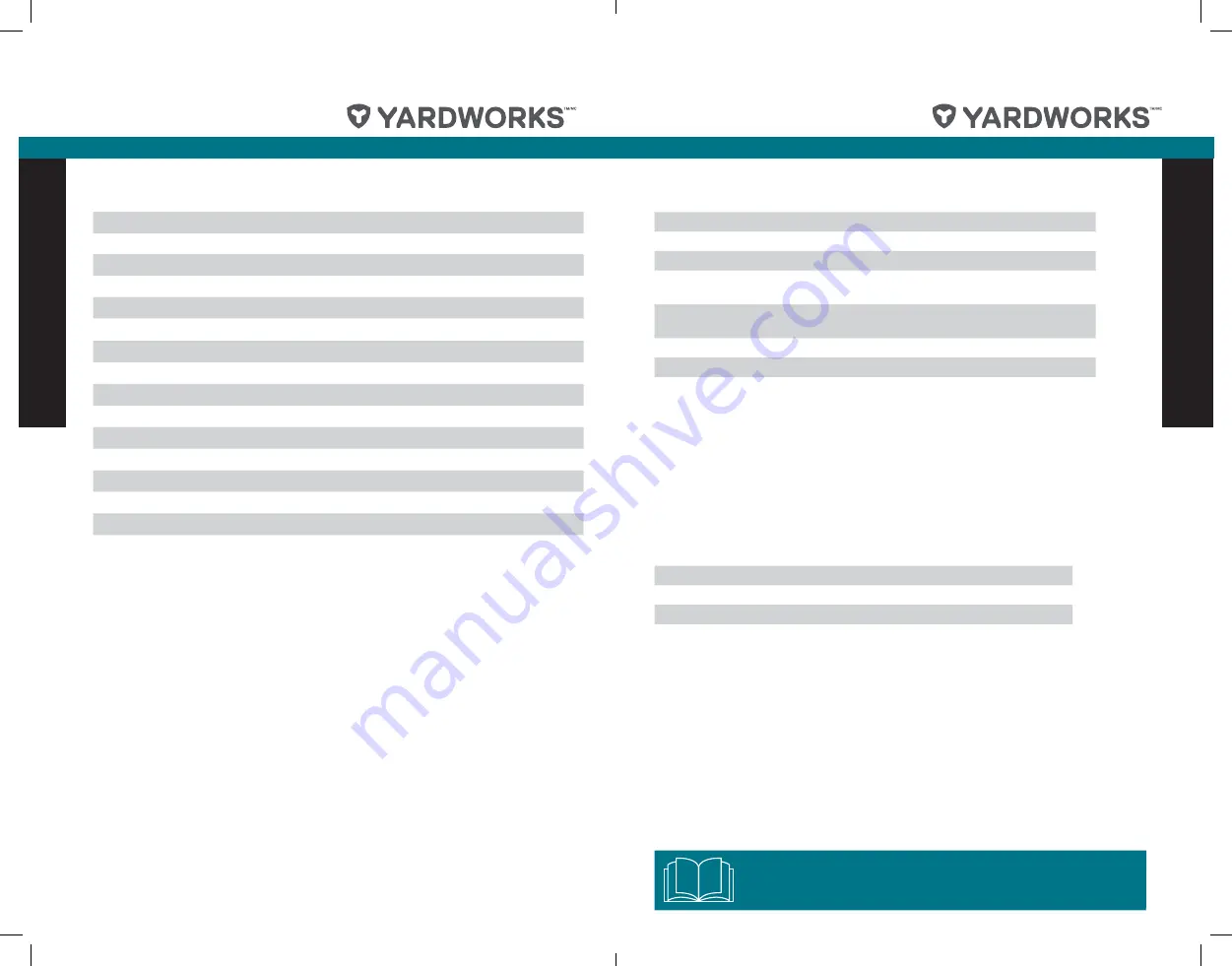 Yardworks 060-3895-8 Instruction Manual Download Page 2