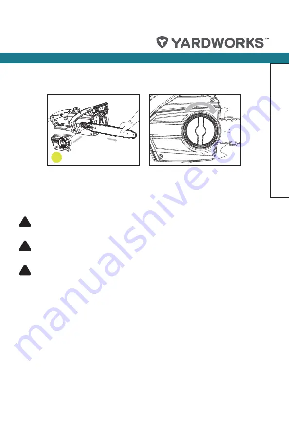 Yardworks 14 A Instruction Manual Download Page 17