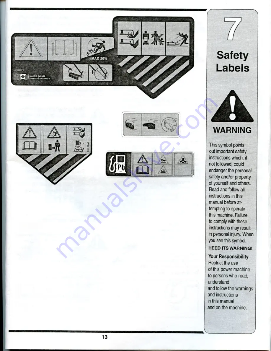 Yardworks 60-1609-4 Owner'S Manual Download Page 13