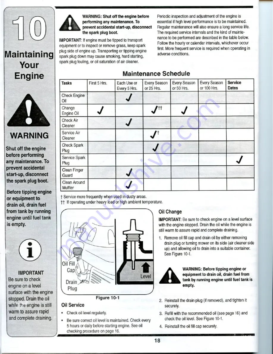 Yardworks 60-1609-4 Owner'S Manual Download Page 18