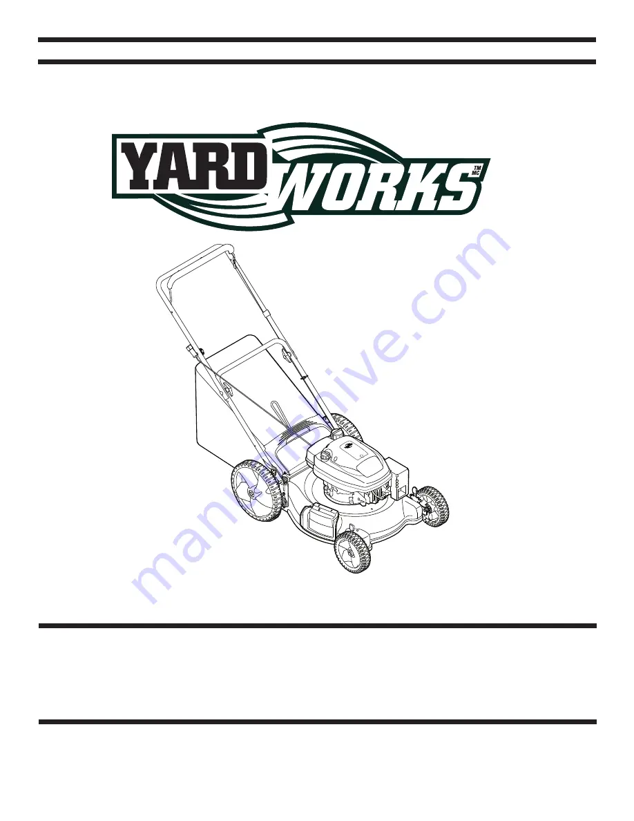 Yardworks 60-1622-0 Скачать руководство пользователя страница 1