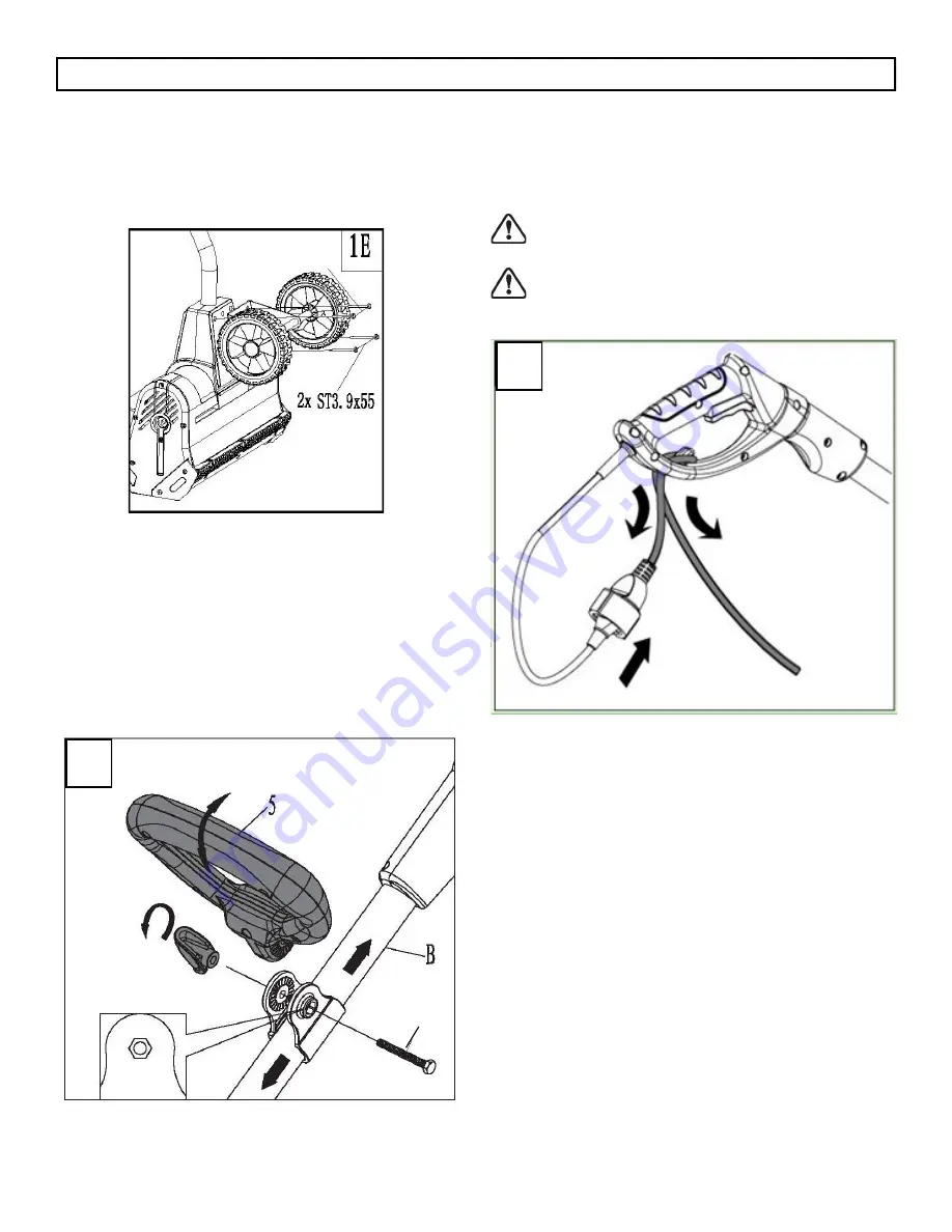 Yardworks SN70016-1 Owner'S Manual Download Page 8