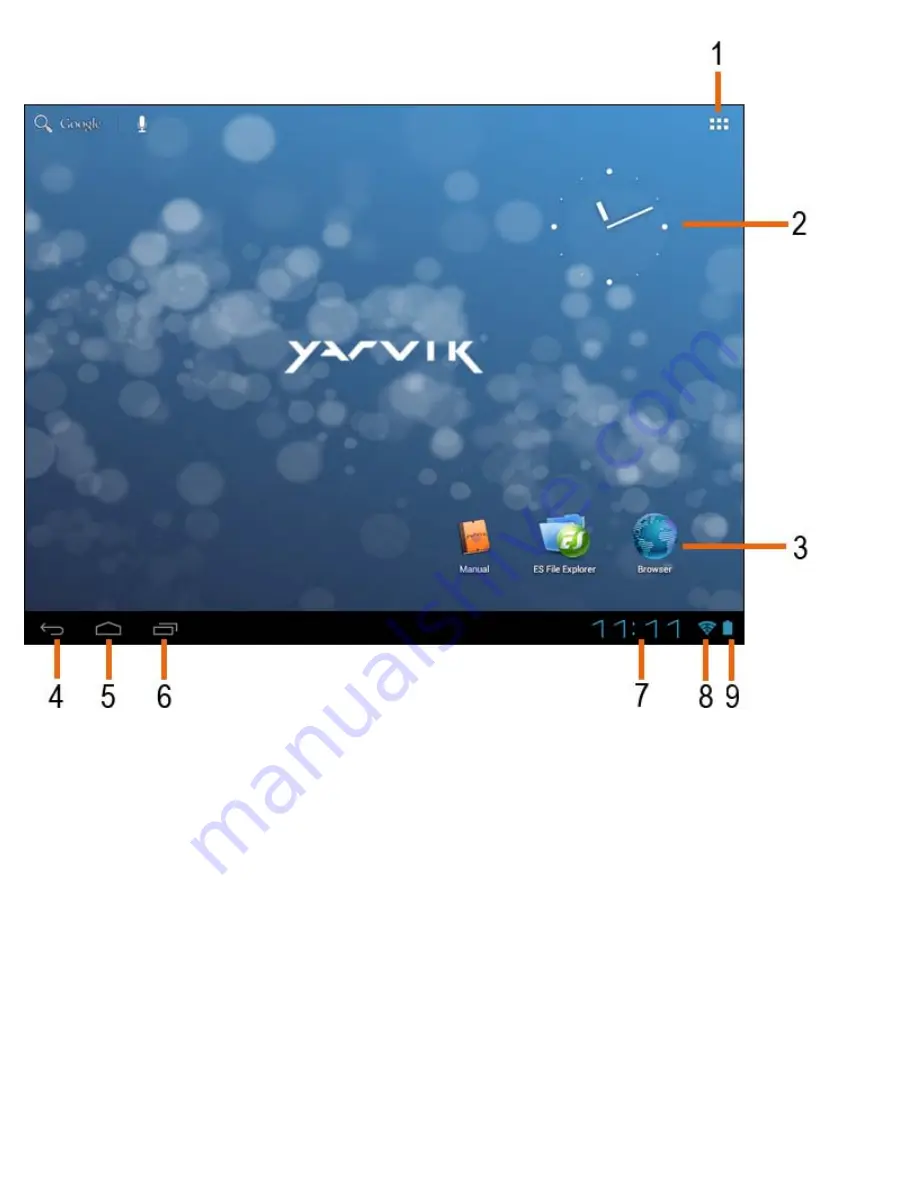 Yarvik TAB08-200 Скачать руководство пользователя страница 5