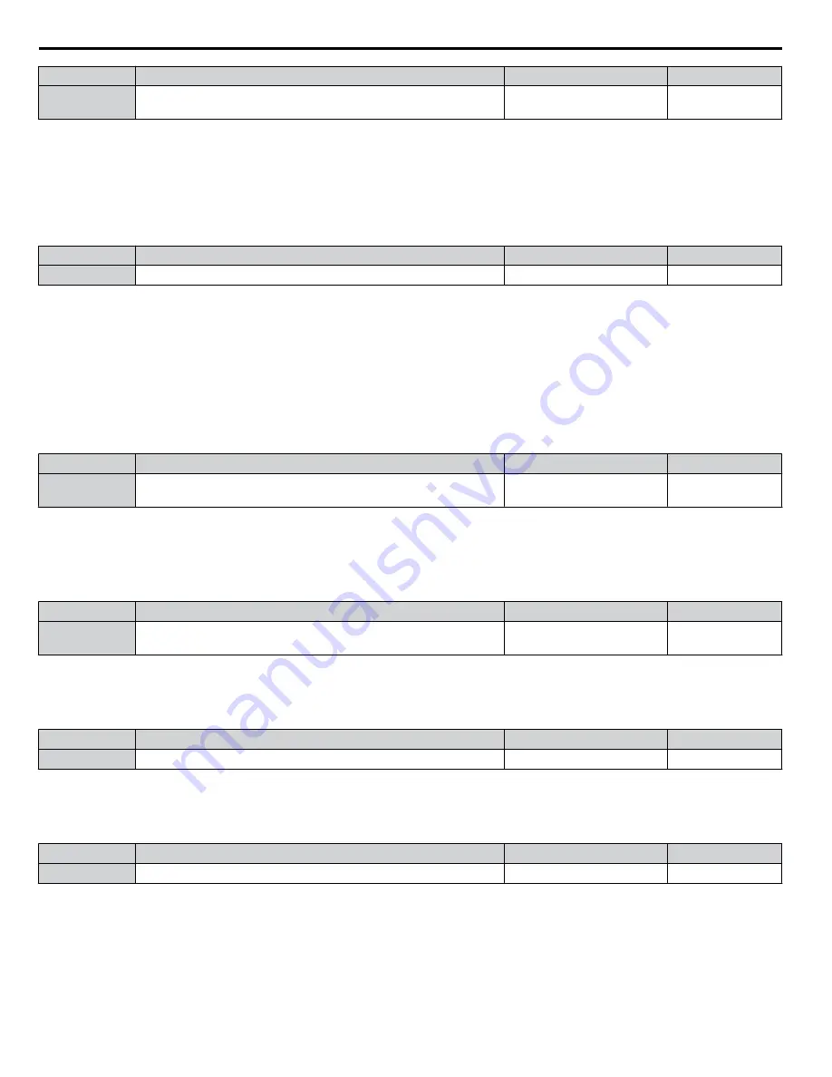 YASKAWA A1000 HHP Programming Manual Download Page 78