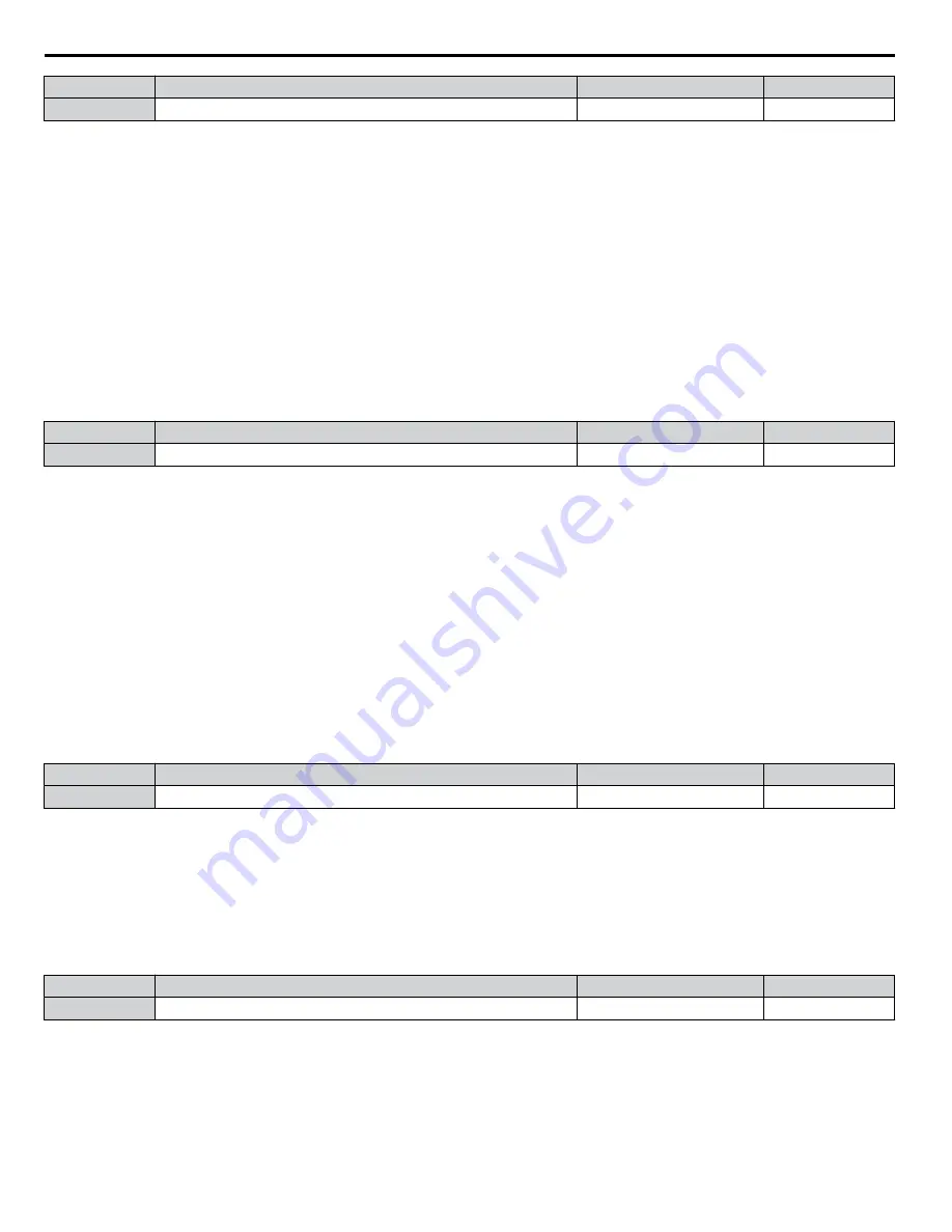 YASKAWA A1000 HHP Programming Manual Download Page 154