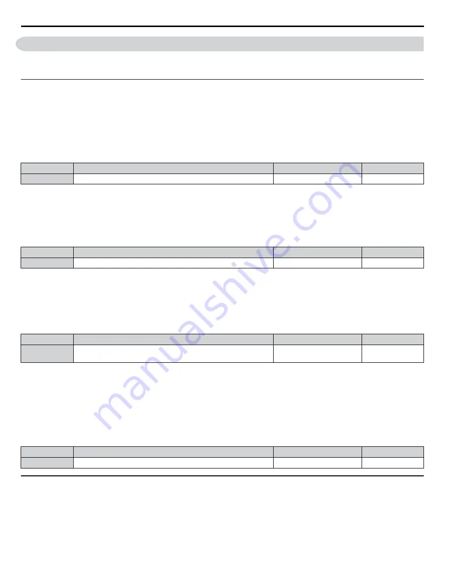 YASKAWA A1000 HHP Programming Manual Download Page 158