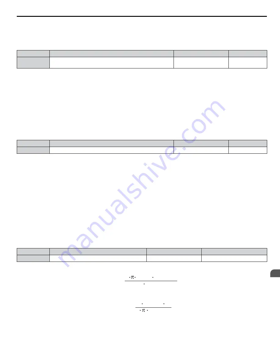 YASKAWA CIMR-ZU Series Programming Manual Download Page 109