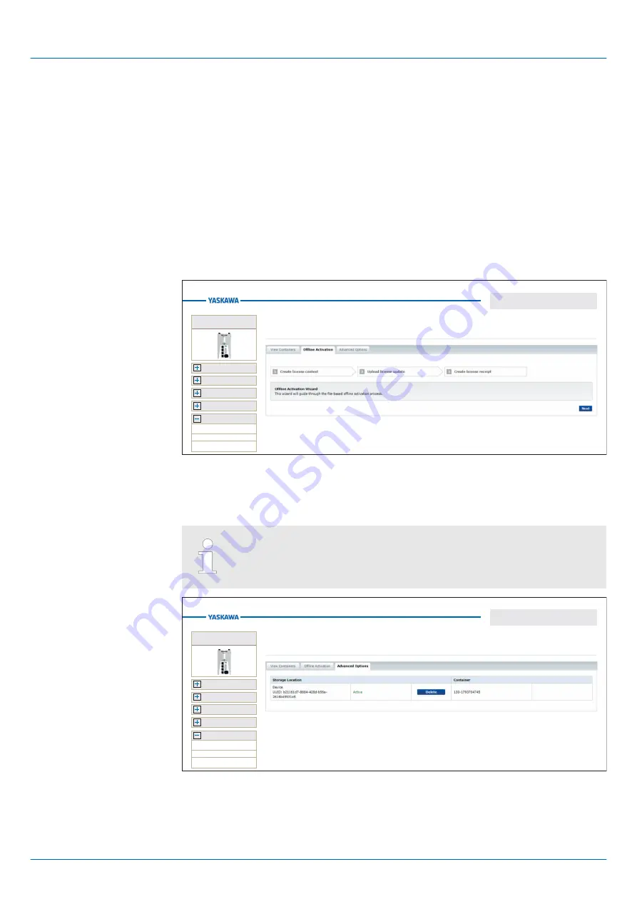 YASKAWA iC9200 Series Manual Download Page 111