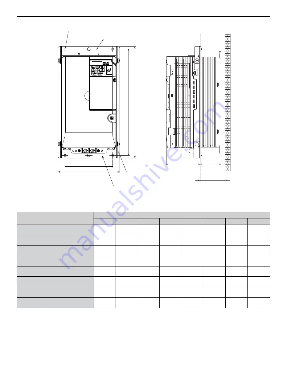 YASKAWA J1000 CIMR-JC series Option Manual Download Page 11