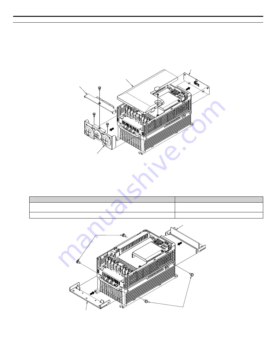 YASKAWA J1000 CIMR-JC series Option Manual Download Page 18