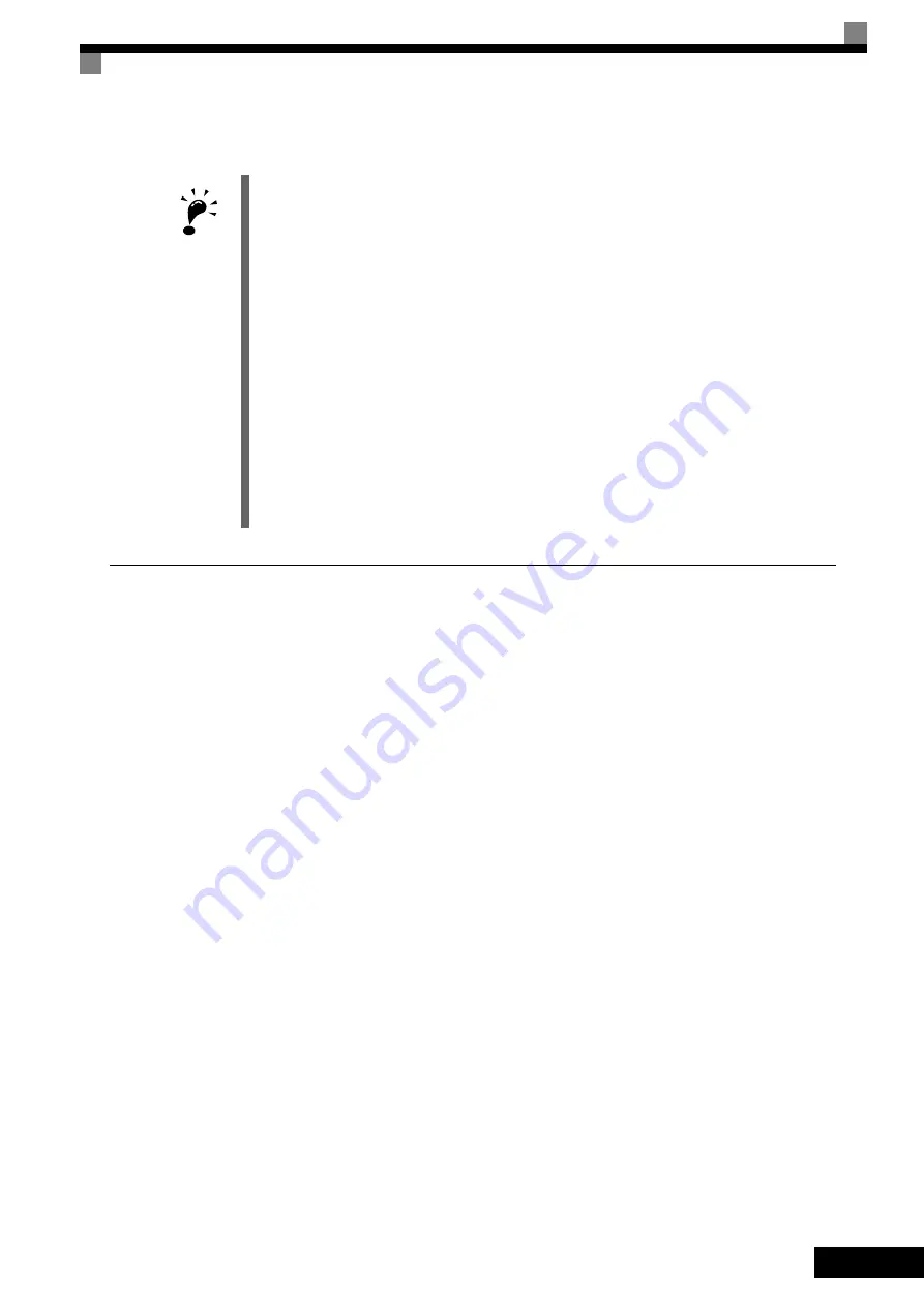 YASKAWA L7B Quick Start Manual Download Page 21