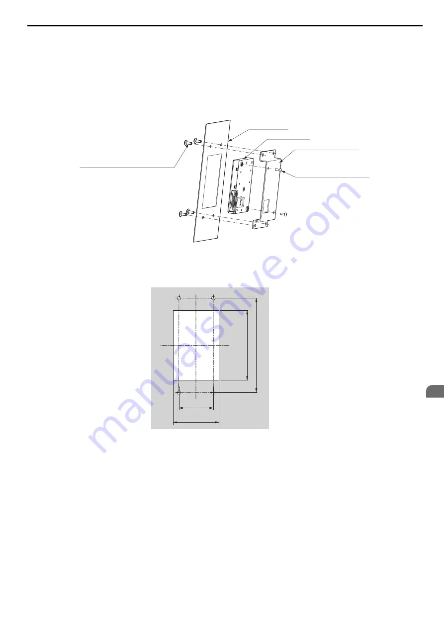 YASKAWA Lift Inverter L1000V Technical Manual Download Page 35